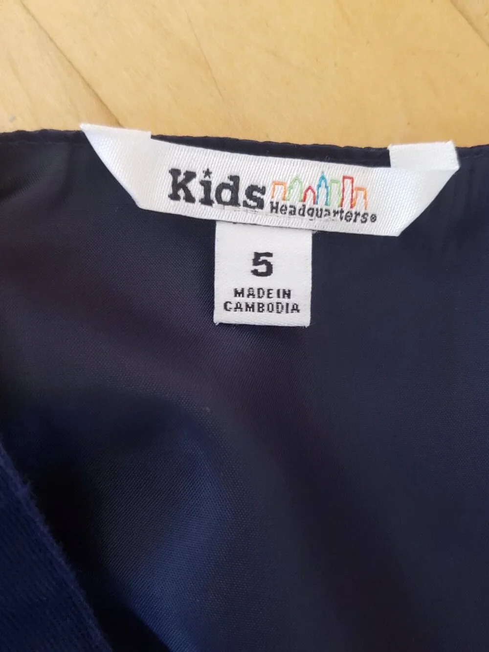 Geoffrey Beane Navy Blue Pinstripe Boys Suit Sz 6 Wedding Formal Party Vest